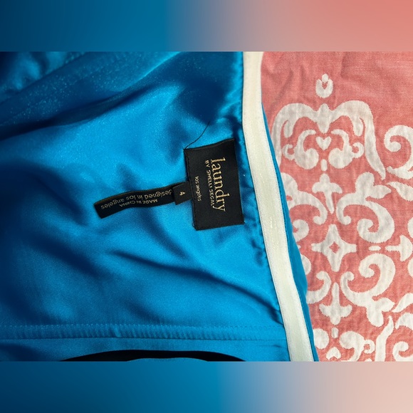 Laundry by Shelli Segal Gown, Ocean Blue - Picture 5 of 10